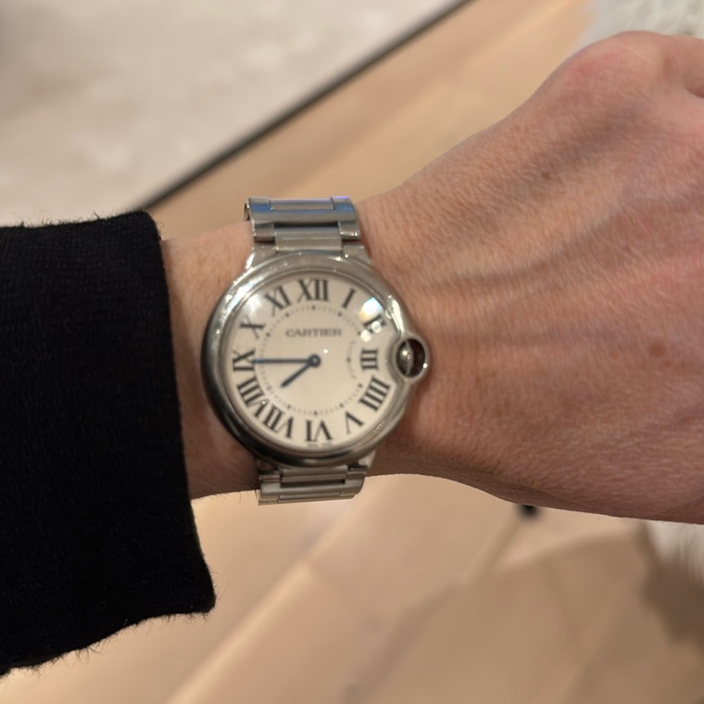 Cartier ballon bleu 36 mm watch